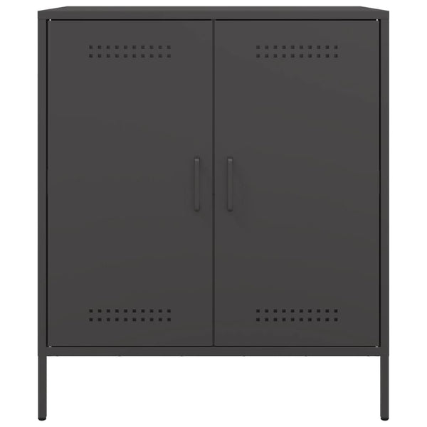 Senkki musta 68x39x79 cm teräs