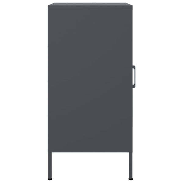 Senkit 2 kpl antrasiitti 36x39x79 cm kylmävalssattu teräs