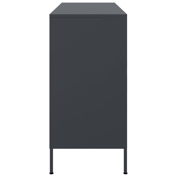 Senkki antrasiitti 100,5x39x79 cm kylmävalssattu teräs