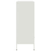 Kaappi valkoinen 68x39x101,5 cm kylmävalssattu teräs