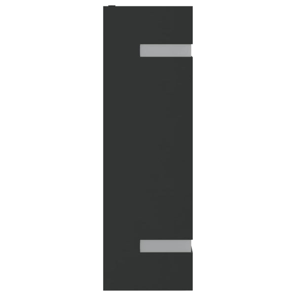 Ulkoseinävalo musta ruostumaton teräs