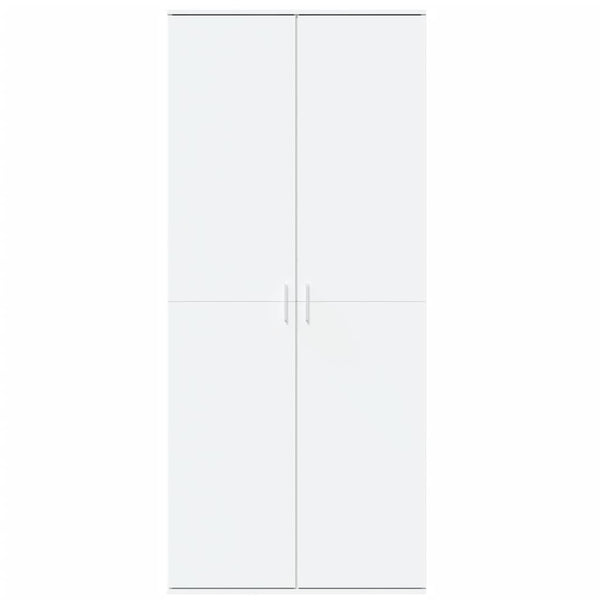 Valkoinen kaappi Balaz 80x35x180cm (puinen)