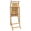 Taitettavat puutarhatuolit 4 kpl 46x66x99 cm bambu