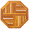 Pöytälevy Galax 50x50x2cm (kahdeksankulmainen massiivipuu akaasia)