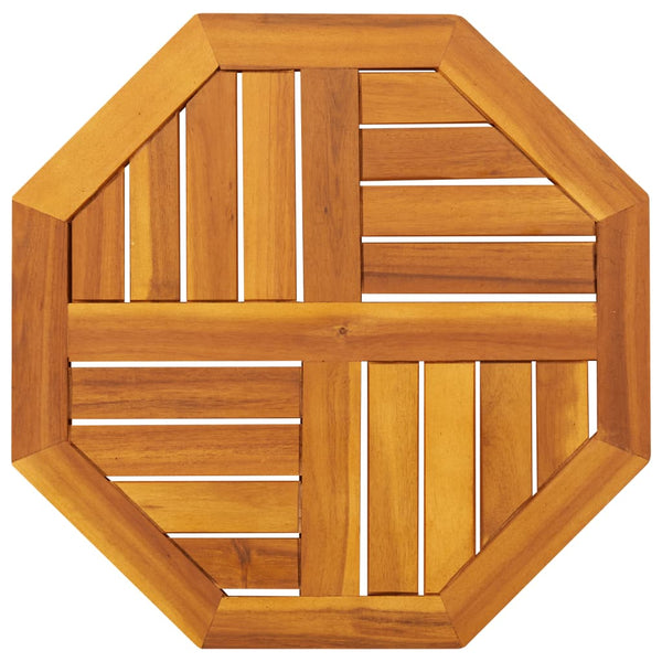 Pöytälevy Galax 50x50x2cm (kahdeksankulmainen massiivipuu akaasia)