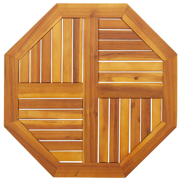 Pöytälevy Galax 70x70x2cm (kahdeksankulmainen massiivipuu akaasia)