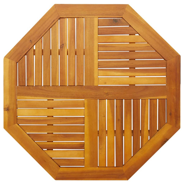 Pöytälevy Galax 90x90x2,2cm (kahdeksankulmainen massiivipuu akaasia)