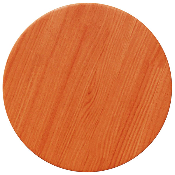 Pöytälevy pyöreä vahanruskea Ø30x2,5 cm täysi mänty