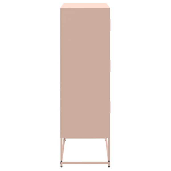 Senkki pinkki 68,5x38,5x123,5 cm teräs