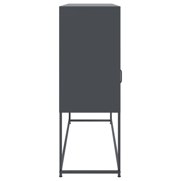 Senkki antrasiitti 100,5x39x107 cm kylmävalssattu teräs