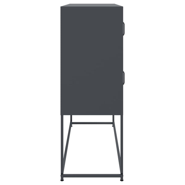 Senkki antrasiitti 100,5x39x107 cm kylmävalssattu teräs