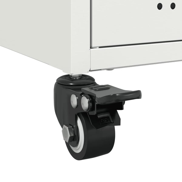 Senkki valkoinen 68,5x39x72 cm kylmävalssattu teräs