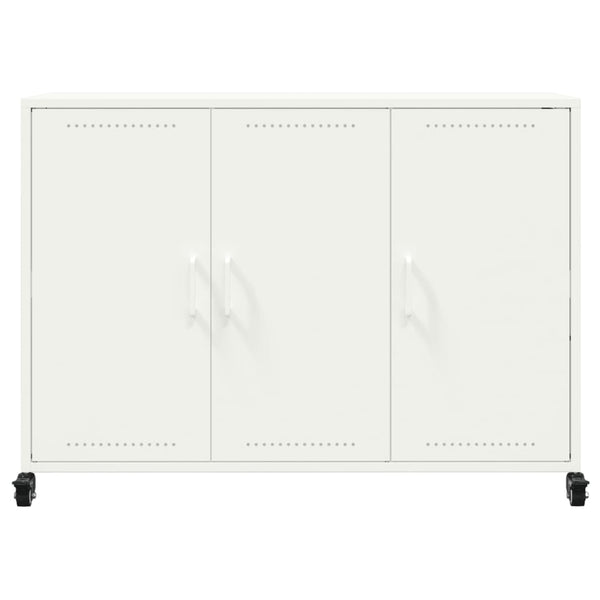 Senkki valkoinen 100,5x39x72 cm kylmävalssattu teräs