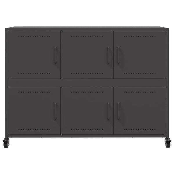 Musta senkki Chirbea 100,5x39x72cm (teräs)