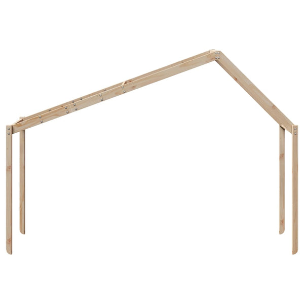 Lastensängyn katos 213x85,5x144,5 cm täysi mänty