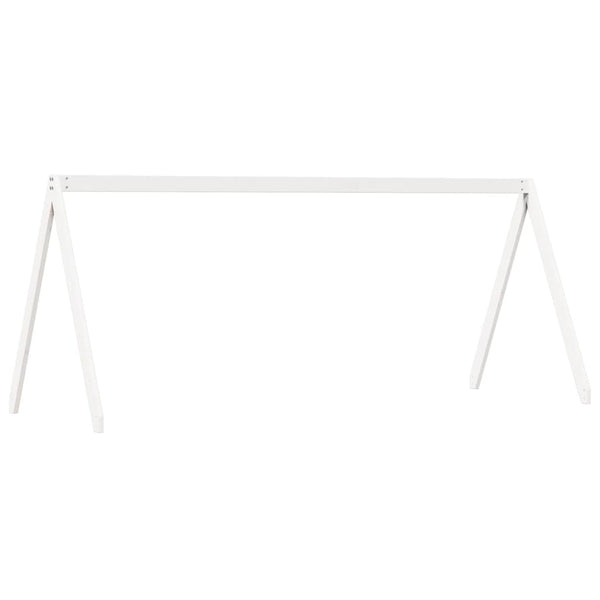 Valkoinen lastensängyn katos Sapet 209x95,5x88cm (mänty)