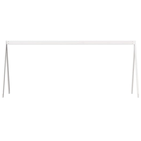 Valkoinen lastensängyn katos Sapet 209x95,5x88cm (mänty)