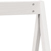 Valkoinen lastensängyn katos Sapet 209x95,5x88cm (mänty)