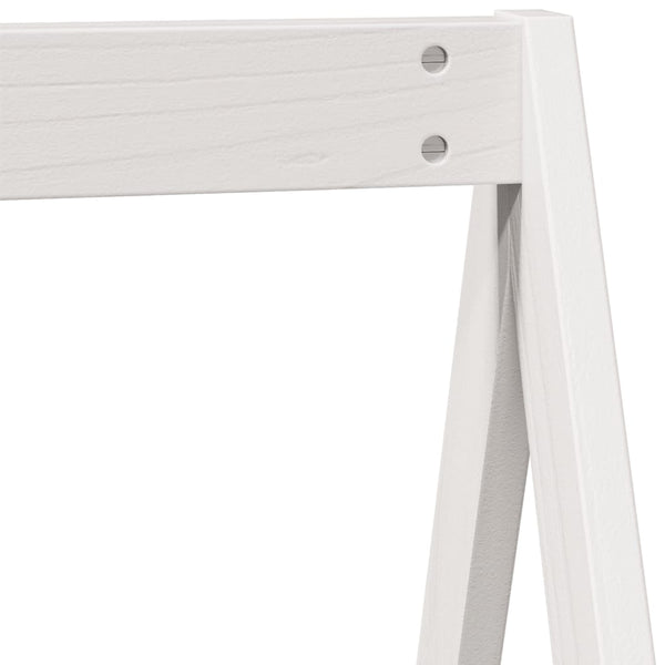 Valkoinen lastensängyn katos Sapet 209x95,5x88cm (mänty)