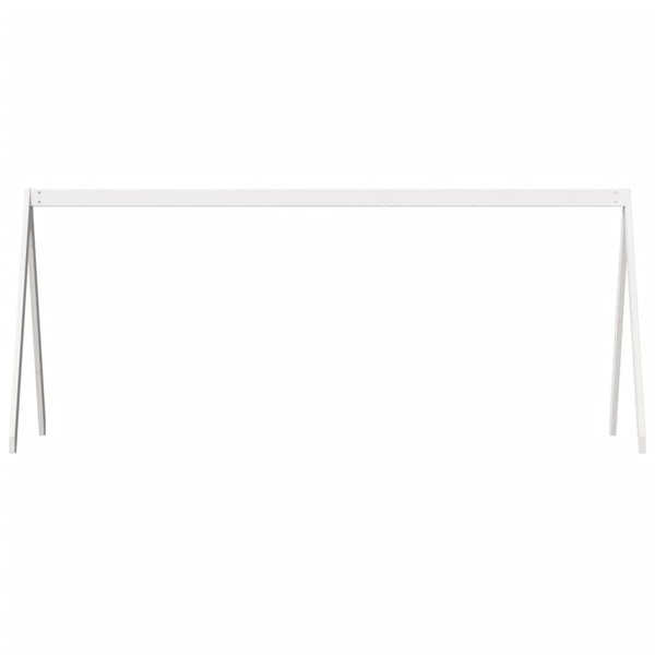 Valkoinen lastensängyn katos Sapet 199x95,5x88cm (mänty)