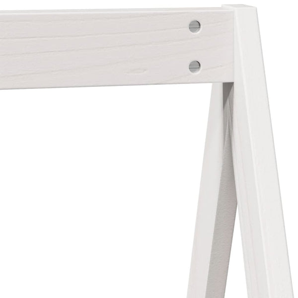 Valkoinen lastensängyn katos Sapet 199x95,5x88cm (mänty)