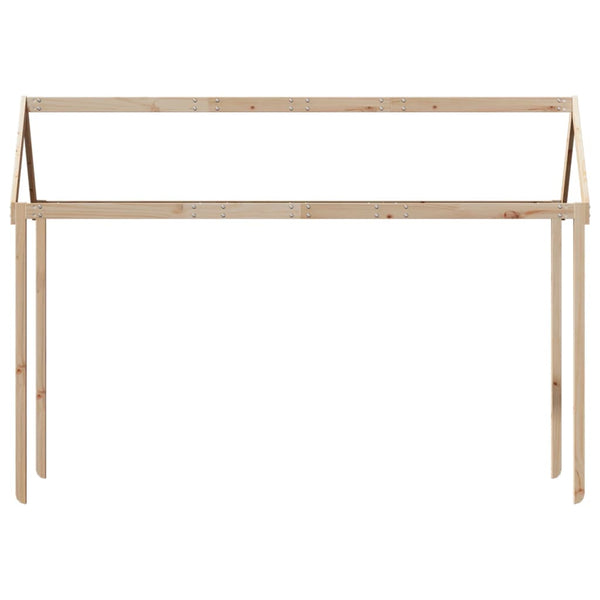 Lastensängyn katos 217x95,5x159 cm täysi mänty
