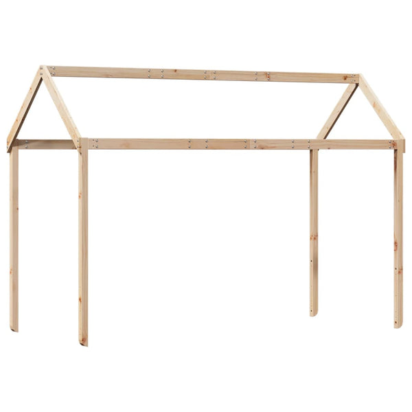 Lastensängyn katos 207x80,5x151,5 cm täysi mänty