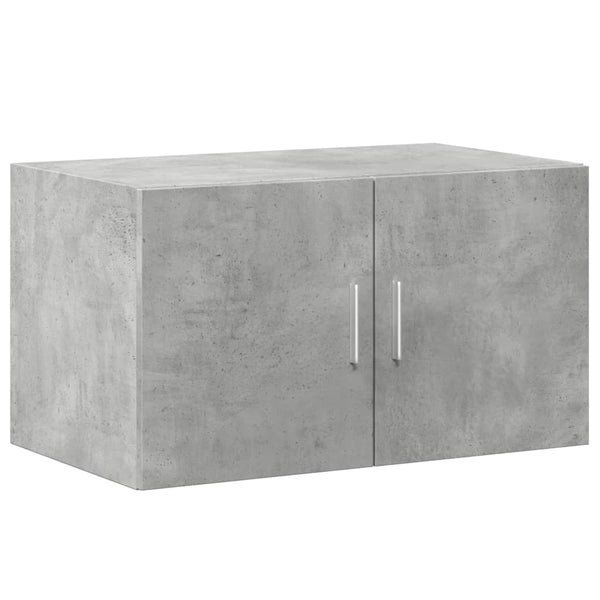 Seinäkaappi betoninharmaa 70x42,5x40 cm tekninen puu