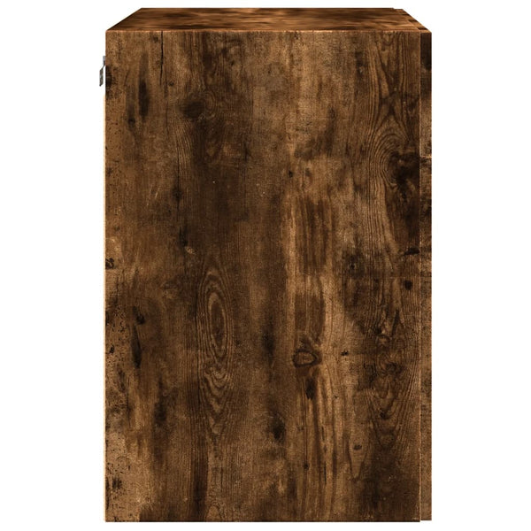 Hyllykaappi savutammi 80x42,5x64 cm tekninen puu
