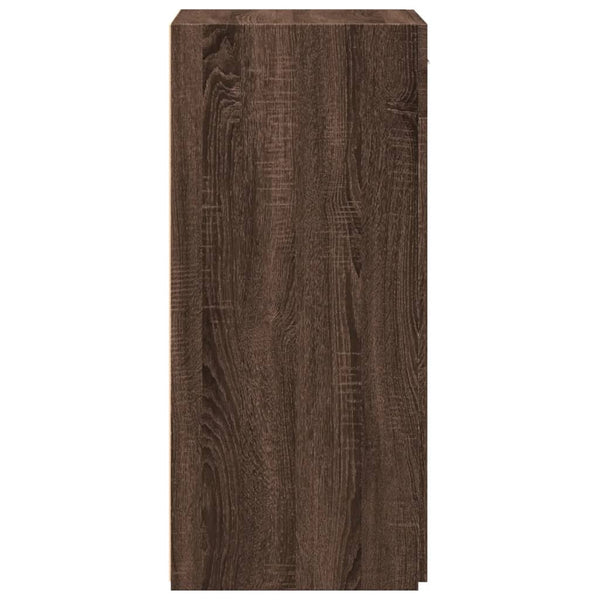 Senkki ruskea tammi 50x42,5x93 cm tekninen puu
