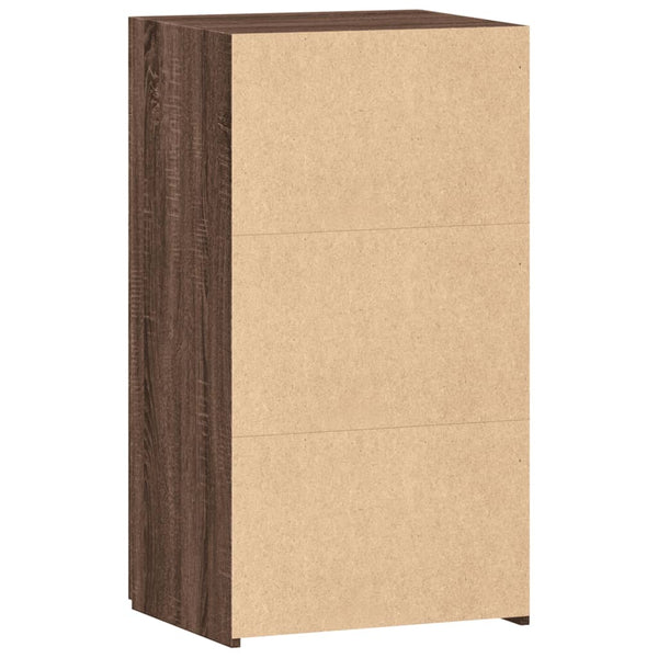 Senkki ruskea tammi 50x42,5x93 cm tekninen puu