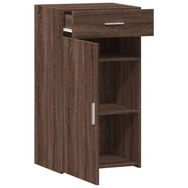 Senkki ruskea tammi 50x42,5x93 cm tekninen puu