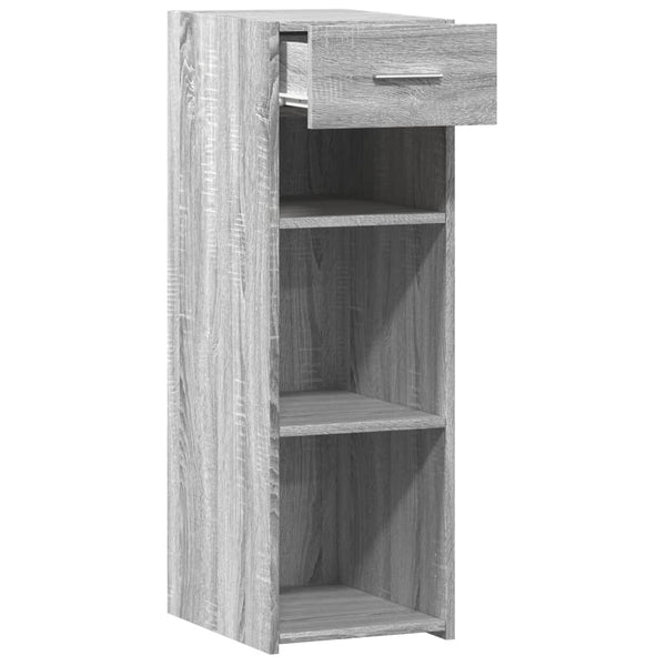 Senkki harmaa Sonoma 30x42,5x93 cm tekninen puu