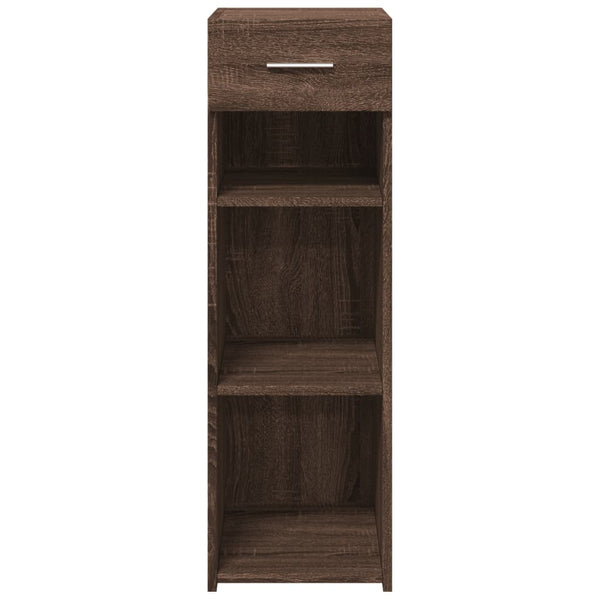 Senkki ruskea tammi 30x42,5x93 cm tekninen puu