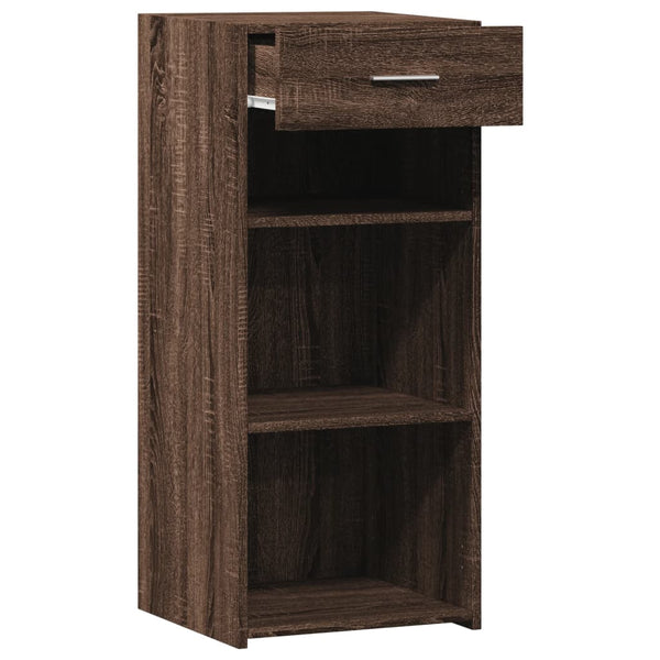 Senkki ruskea tammi 40x42,5x93 cm tekninen puu