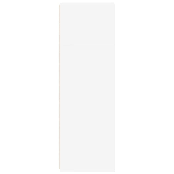 Kaappi valkoinen 30x41x124 cm tekninen puu