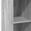 Kaappi harmaa Sonoma 30x41x124 cm tekninen puu