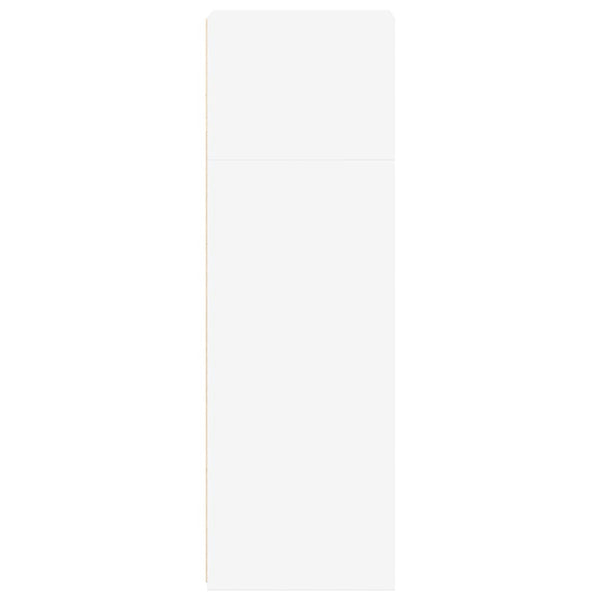 Kaappi valkoinen 40x41x124 cm tekninen puu