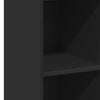 Kaappi musta 40x41x124 cm tekninen puu