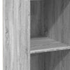 Kaappi harmaa Sonoma 40x41x124 cm tekninen puu