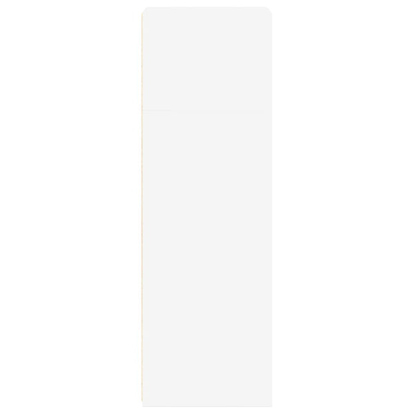 Kaappi valkoinen 45x41x124 cm tekninen puu