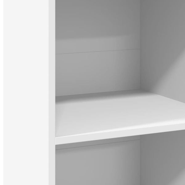 Kaappi valkoinen 45x41x124 cm tekninen puu