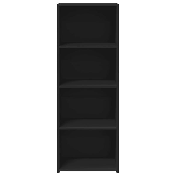 Kaappi musta 45x41x124 cm tekninen puu