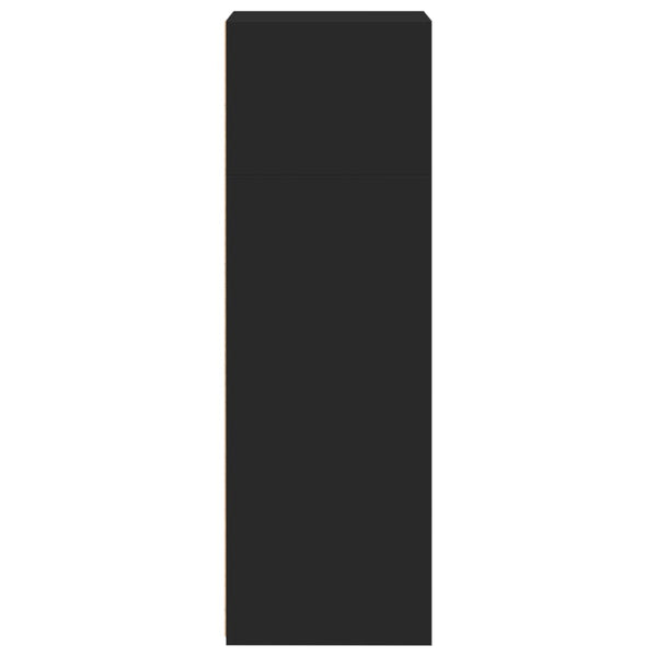 Kaappi musta 45x41x124 cm tekninen puu