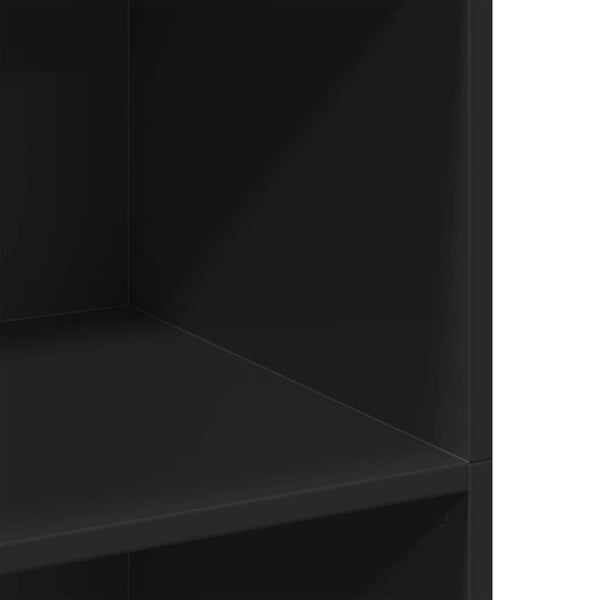 Kaappi musta 70x41x124 cm tekninen puu