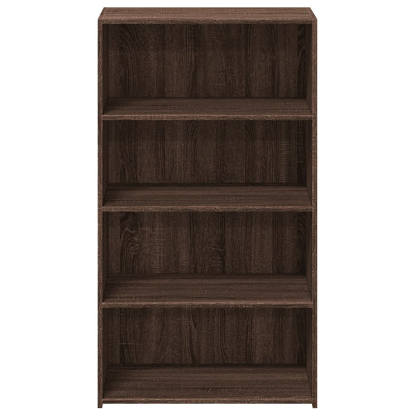 Kaappi ruskea tammi 70x41x124 cm tekninen puu