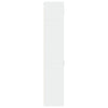 Valkoinen säilytyskaappi kapea Agritia 30x42,5x225cm (puinen)