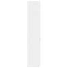 Valkoinen säilytyskaappi kapea Seirlet 40x42,5x225cm (puinen)
