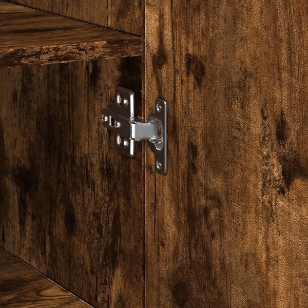 Savutammi säilytyskaappi Mariclia 45x42,5x225cm (puinen)