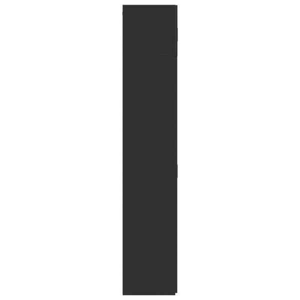 Musta säilytyskaappi Scott 70x42,5x225cm (puinen)